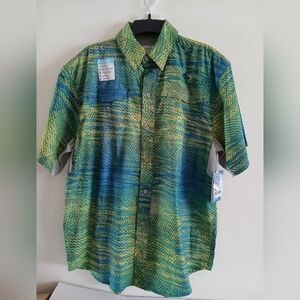 Reel Legends Mariner ll Venting Scan Spirals SZ M UPF 50 Protection Quick Dry